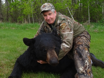 Manitoba 450 lb black bear 